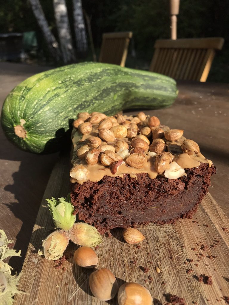 Recette du gâteau au chocolat et aux courgettes du jardin 