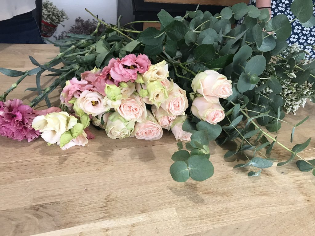 atelier créatif fleurs