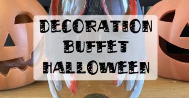 décoration de bouteilles pour Halloween