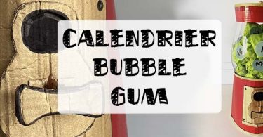 calendrier de l'avent bubble gum