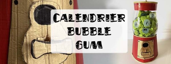 calendrier de l'avent bubble gum