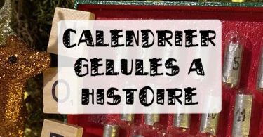 calendrier de l'avent gélules à histoire