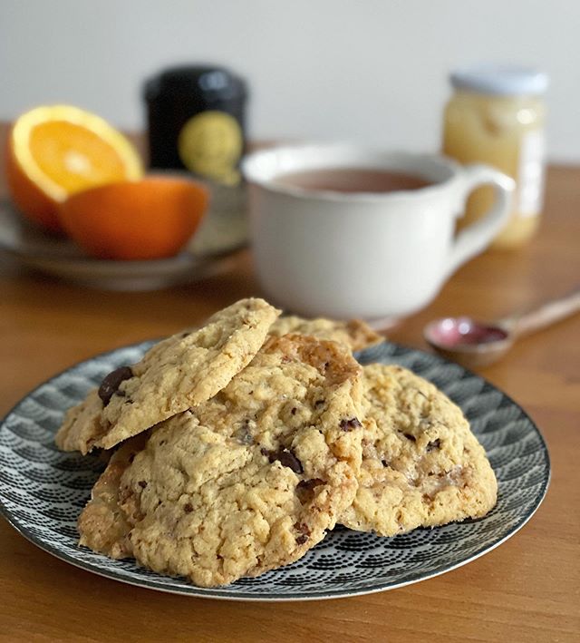 Cookies au chocolat et au caramel beurre salé 