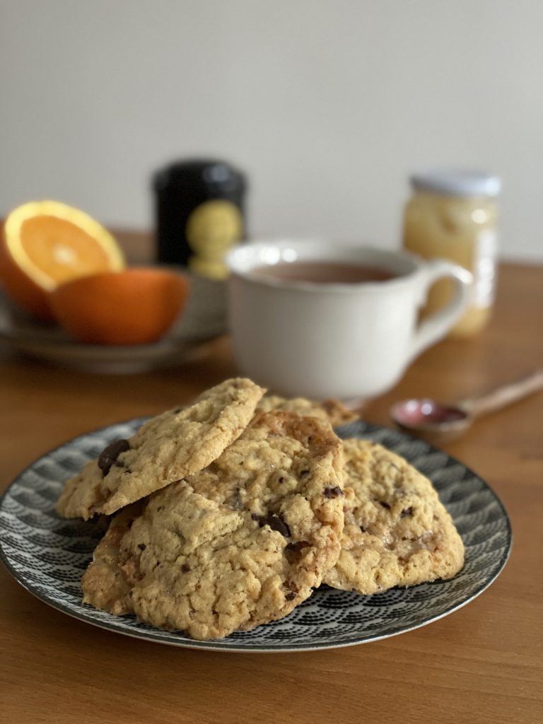 Cookies chocolat et caramel au beurre salé