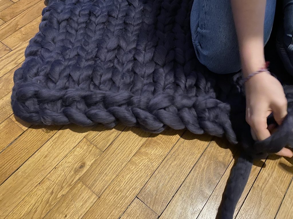 tricoter sans aiguille