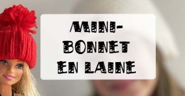 mini bonnet en laine