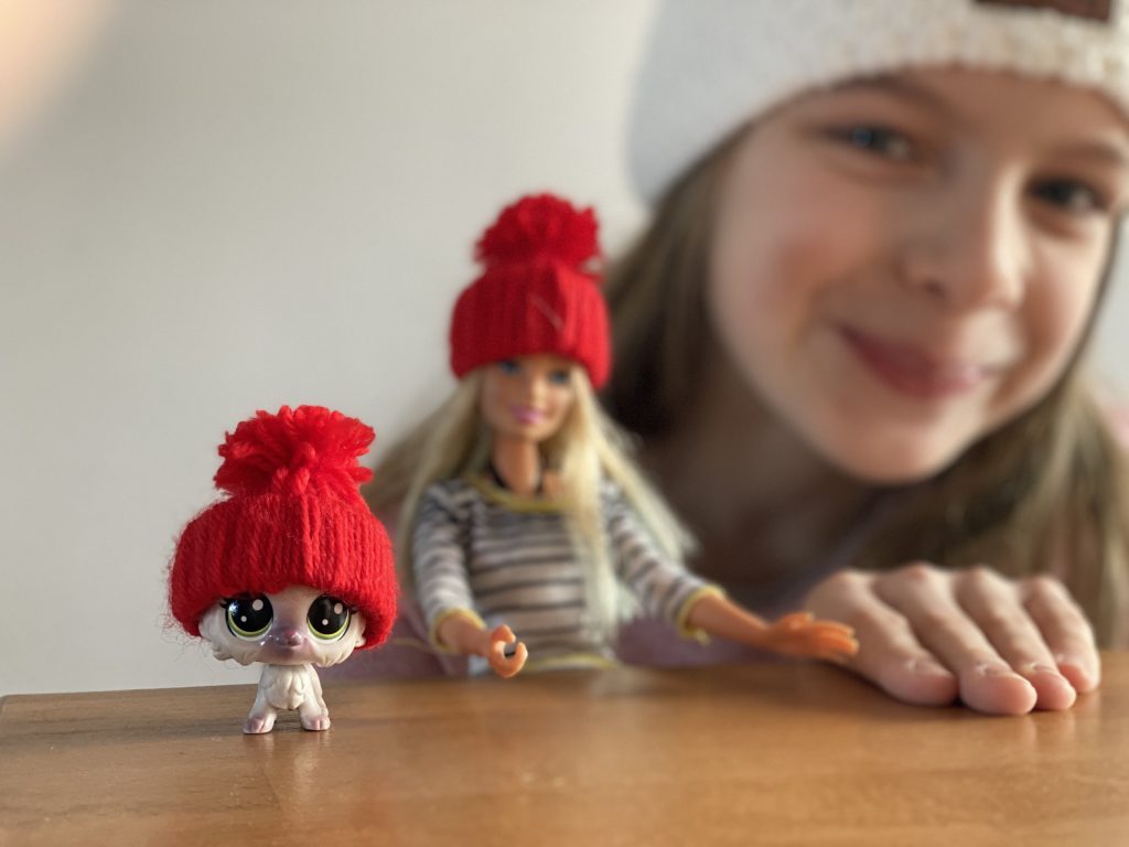Miniature de Noël Bonnet weihnachtshut pour 1/6 poupées accessoires du vêtement 