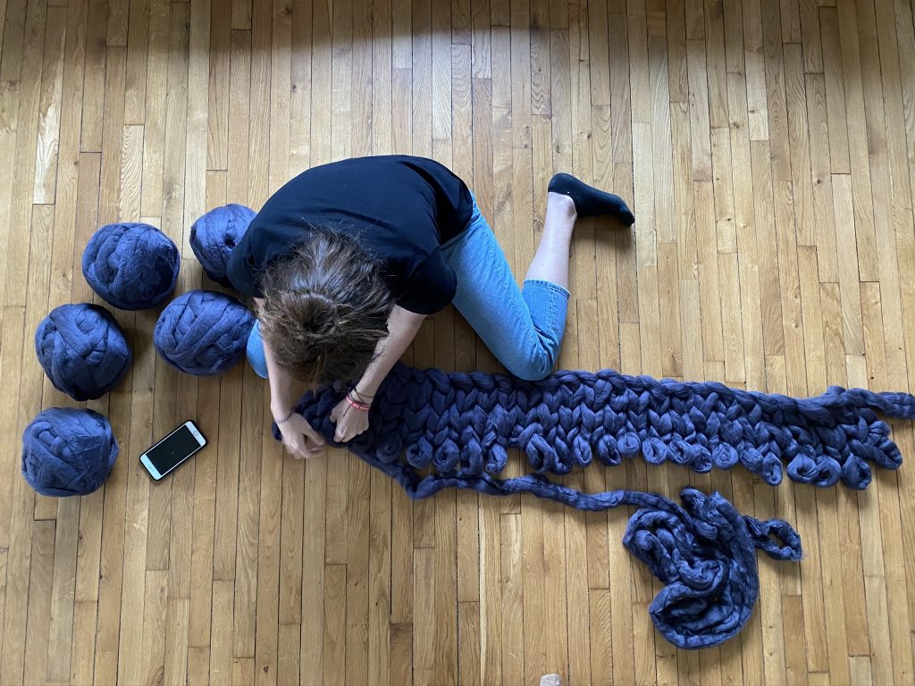 tricoter sans aiguille