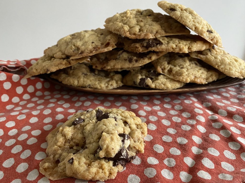 cookies chocolat et caramel au beurre salé