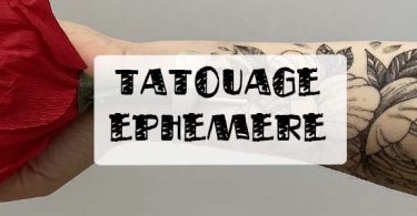tatouage éphémères : idées déco détournement