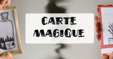 tuto carte magique