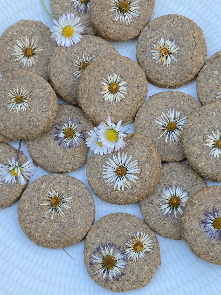 biscuits aux pâquerettes