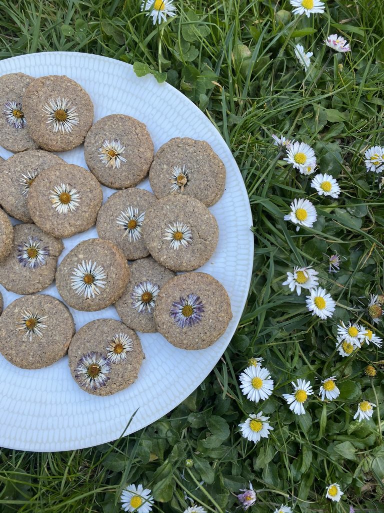 biscuits aux pâquerettes