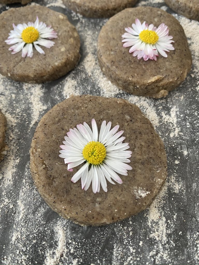 biscuit aux pâquerettes