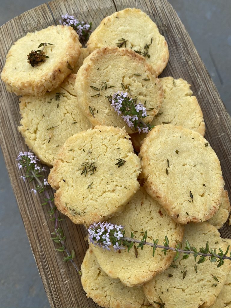 sablés à la feta apéro