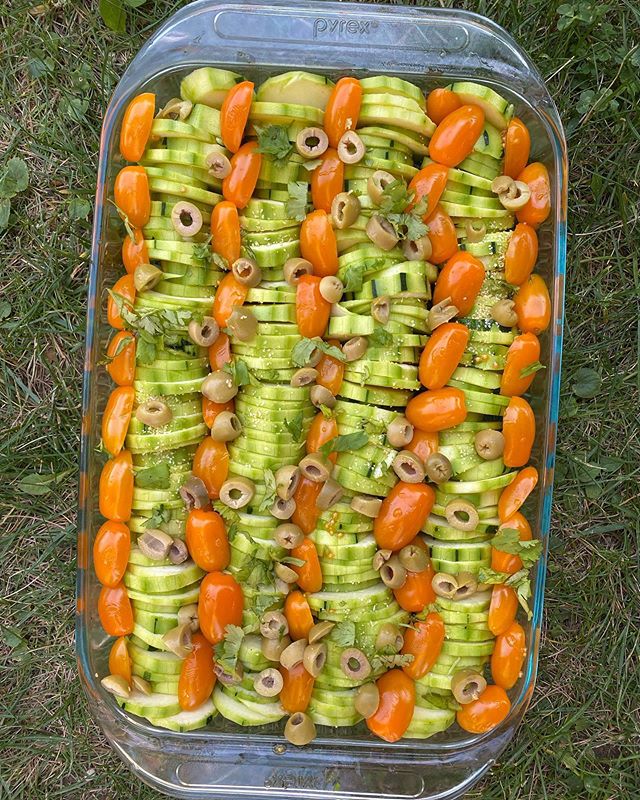 Flan de légumes comme un tian