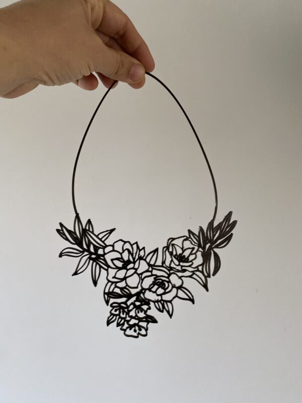 collier fleur tattoo