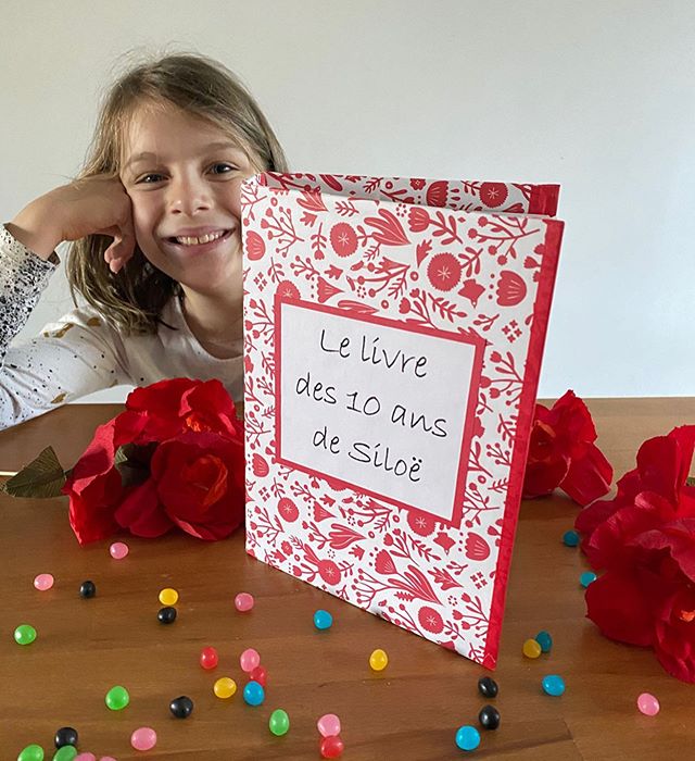 Livre piñata comme surprise d'anniversaire de 10 ans - Ciloubidouille