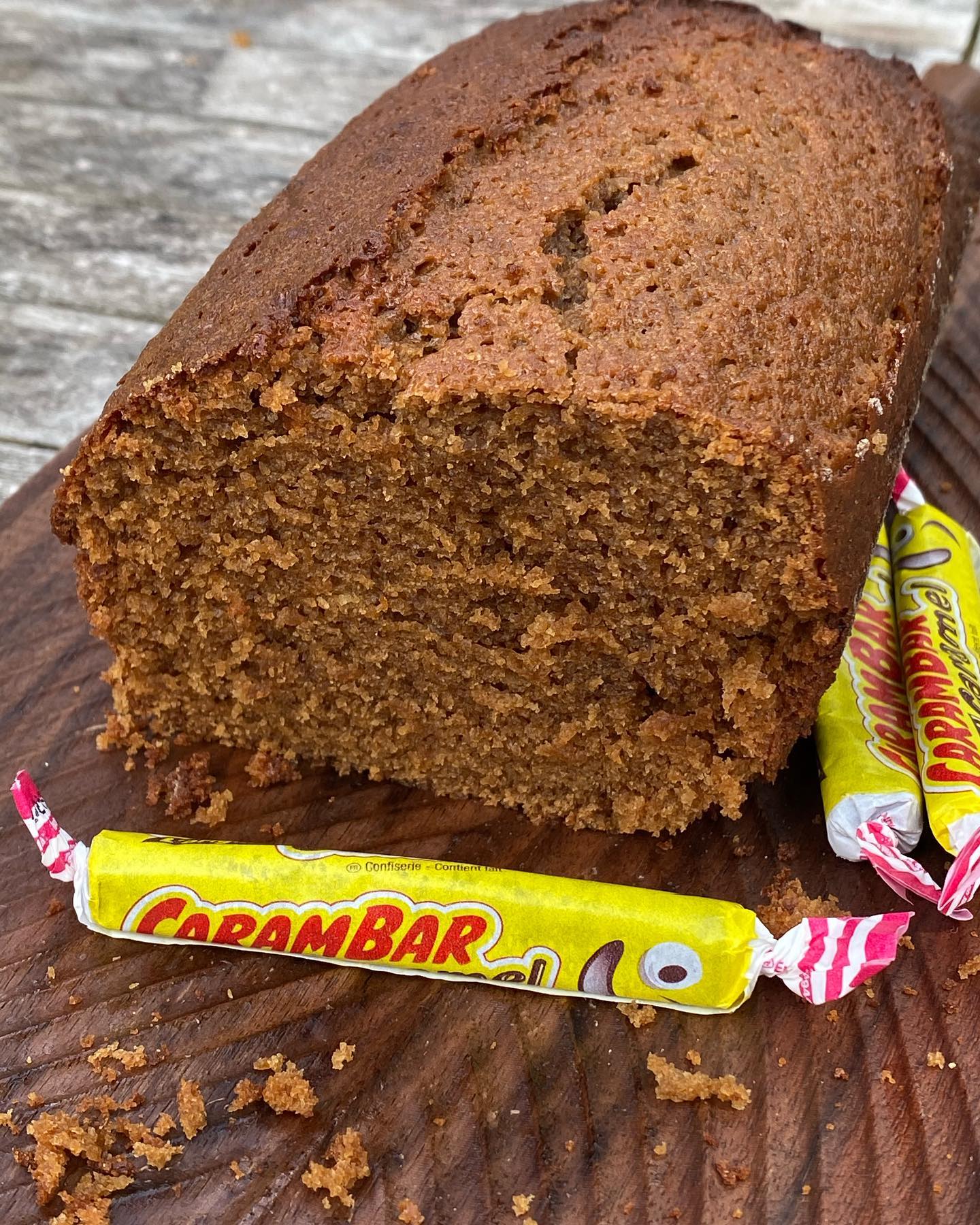 Gâteau aux Carambar