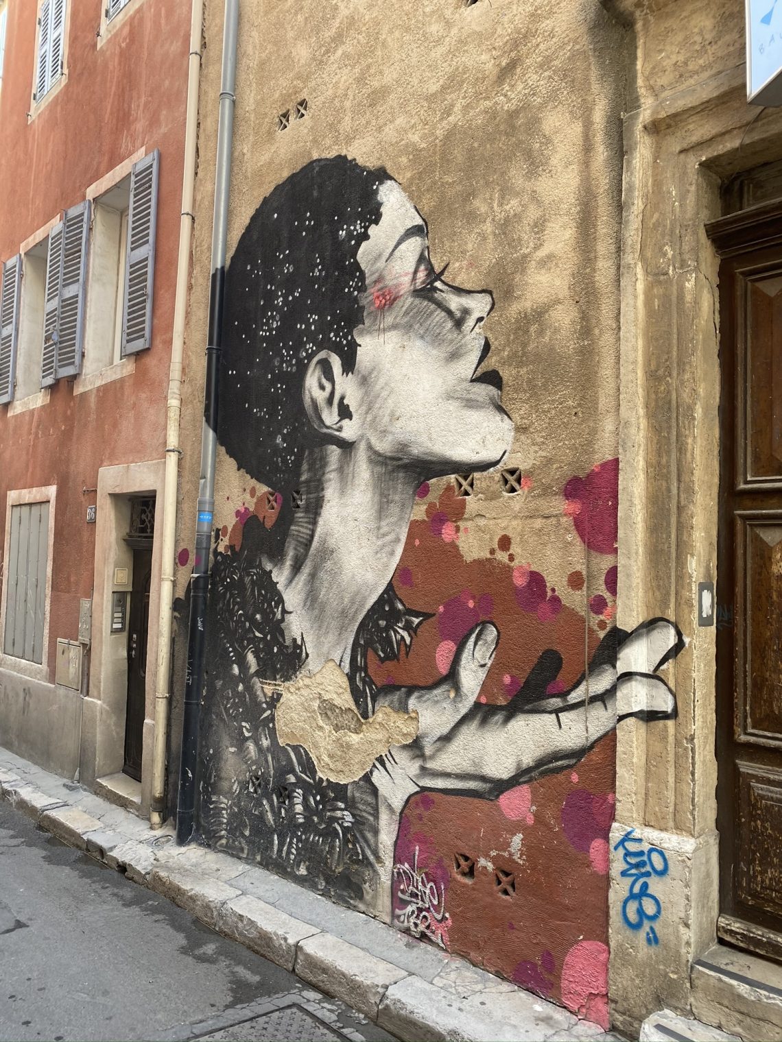 Street art dans le quartier du Panier à Marseille Ciloubidouille