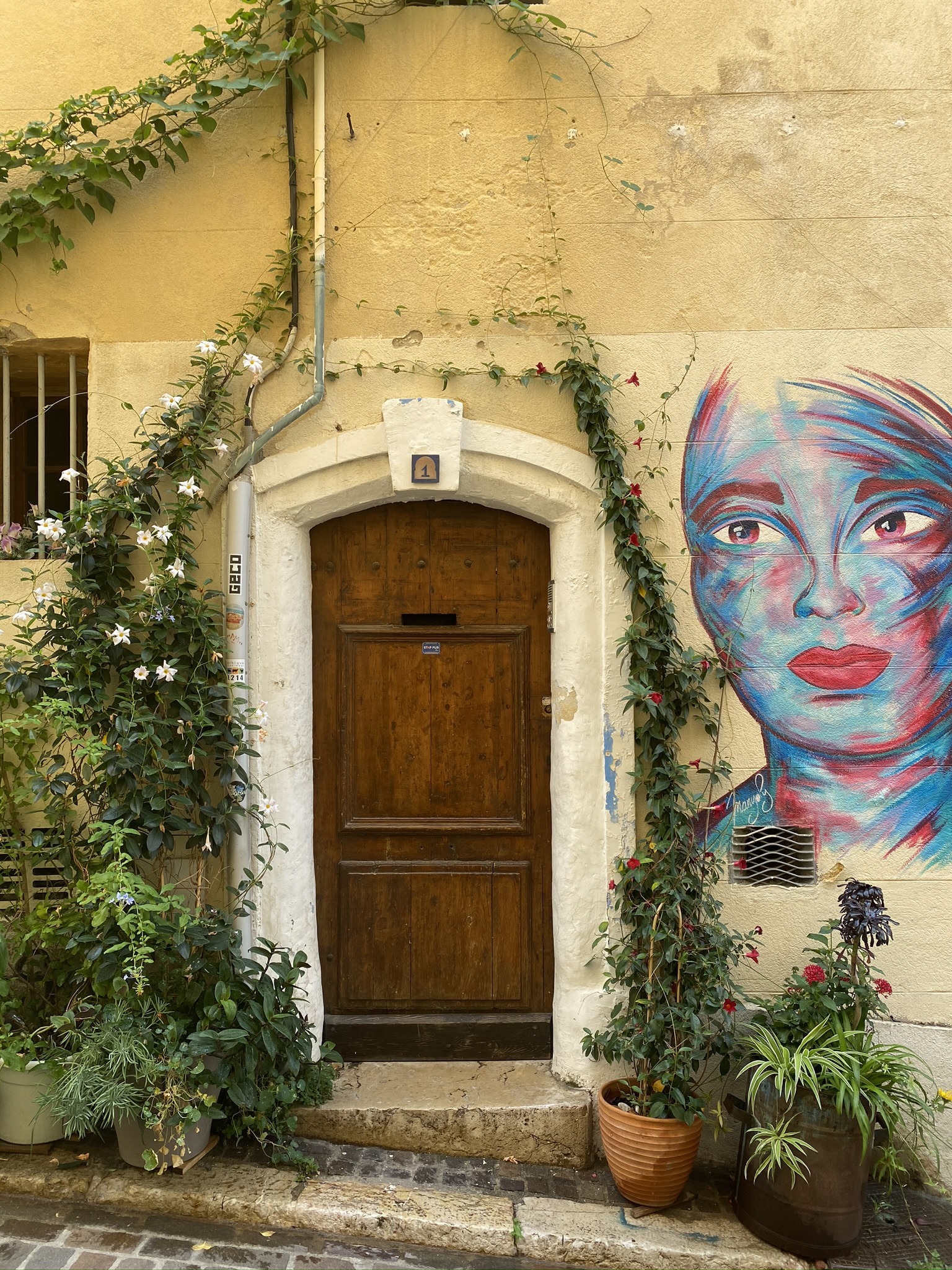 Street art dans le quartier du Panier à Marseille Ciloubidouille