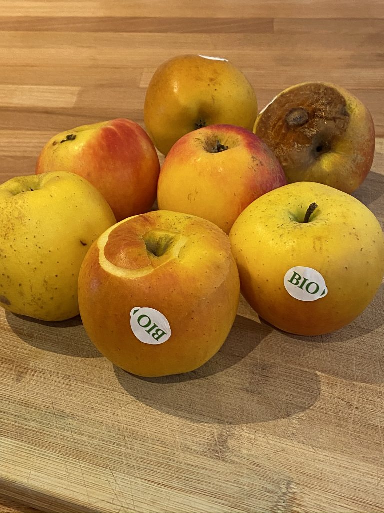 Super recette de crumble de Jamie Oliver 1 pomme pour crumble