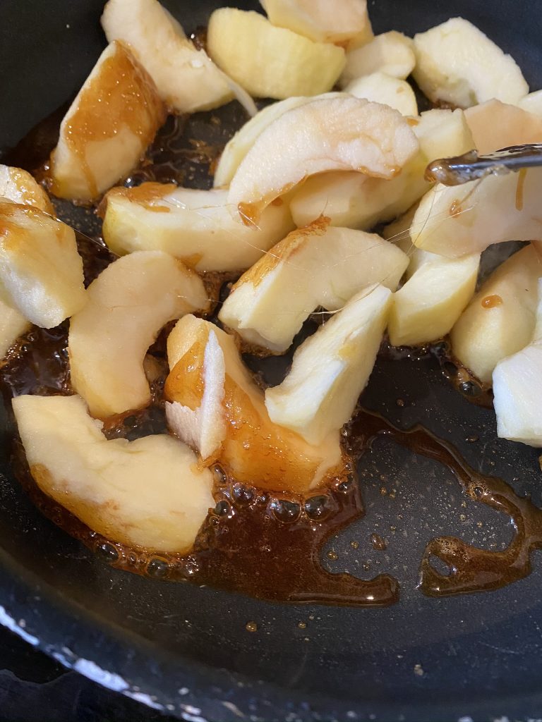 Super recette de crumble de Jamie Oliver 6 pommes caramélisées