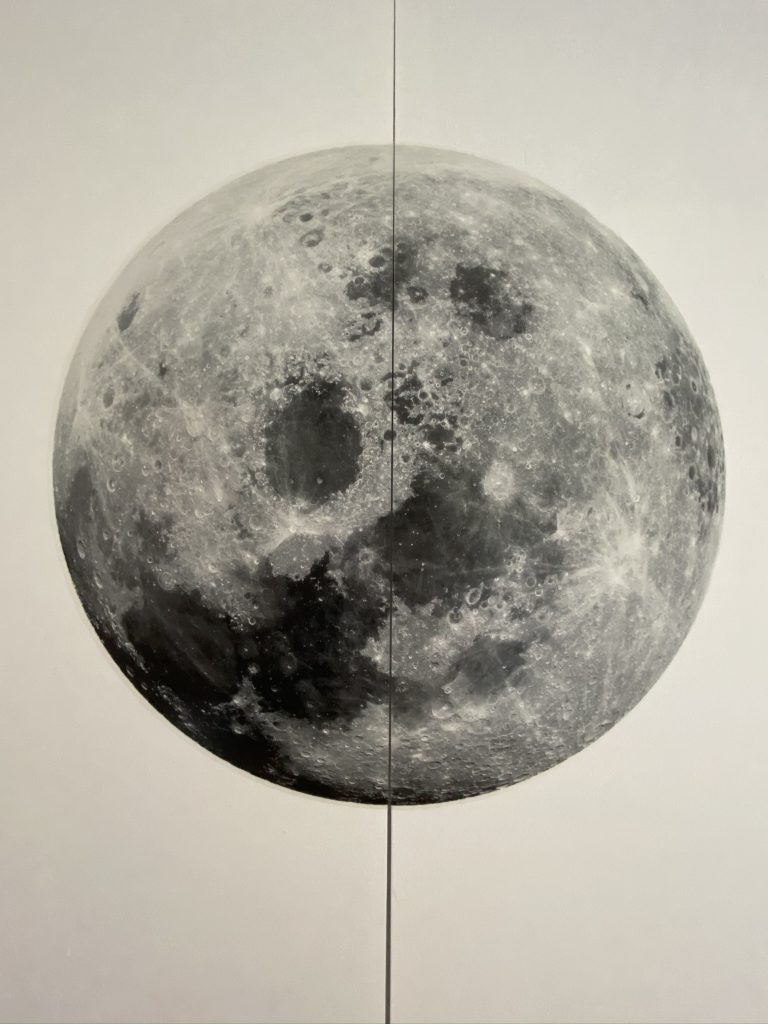 lune autocollante