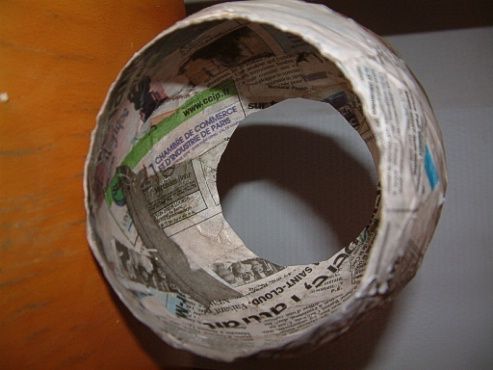 boite en papier mache tuto