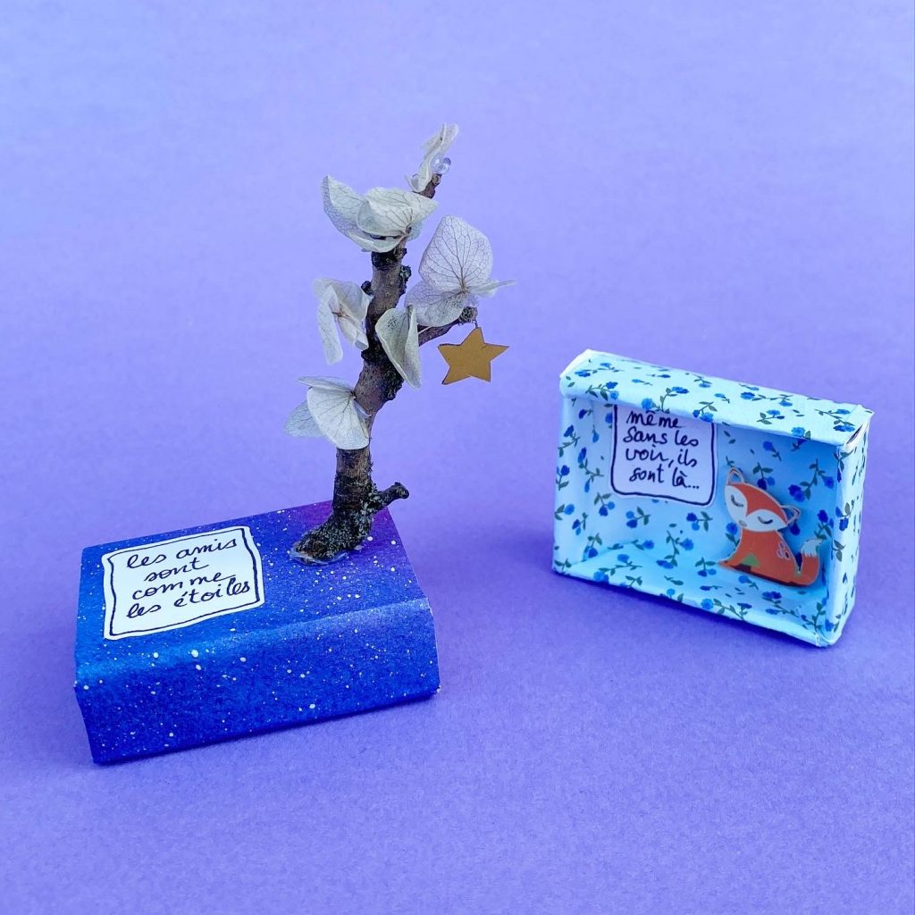 Boite à message d'amitié 2 DIY surprise cadeau amitié