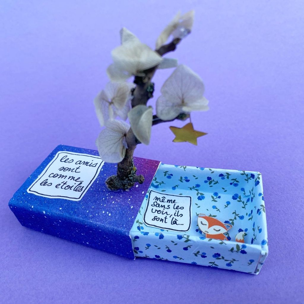 Boite à message d'amitié 1 DIY surprise cadeau amitié
