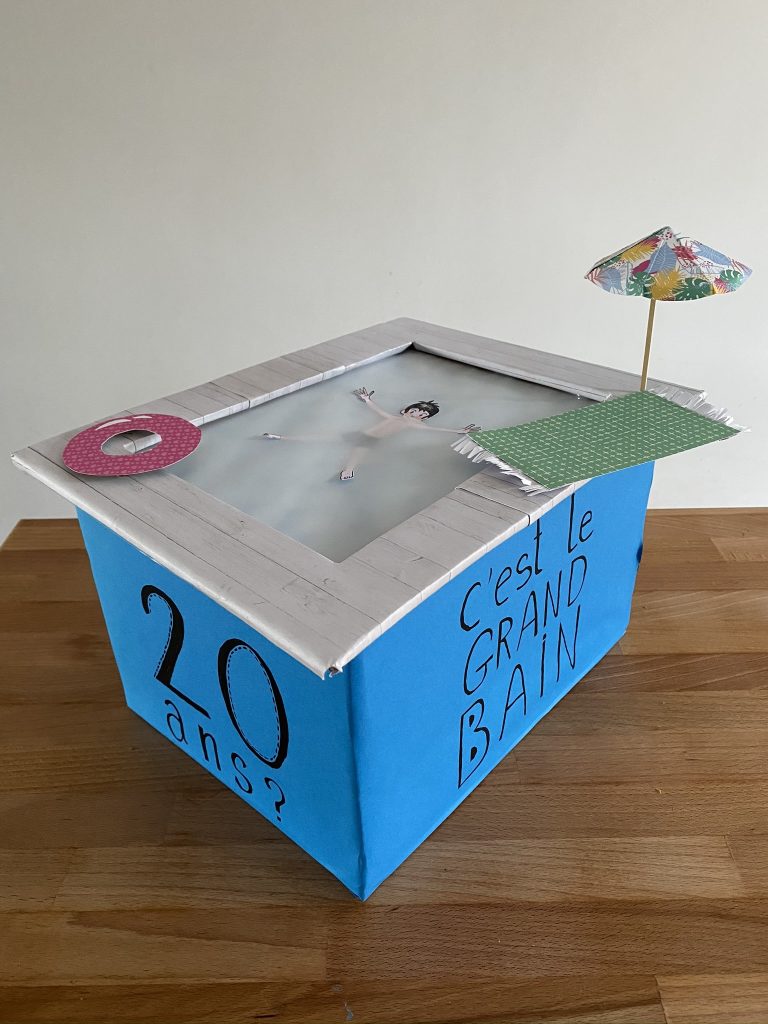 piscine en papier tuto diy