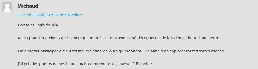 La boutique de Ciloubidouille 66 témoignages 8