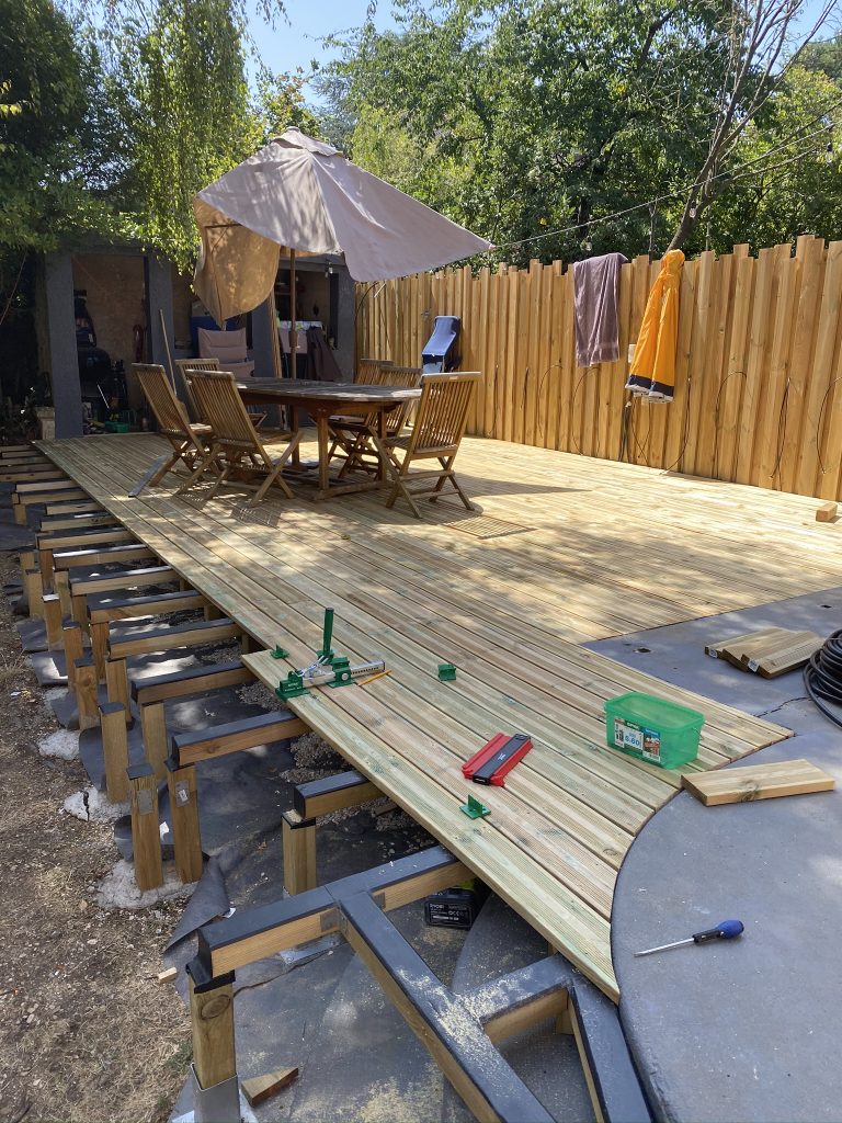 construire une terrasse en bois