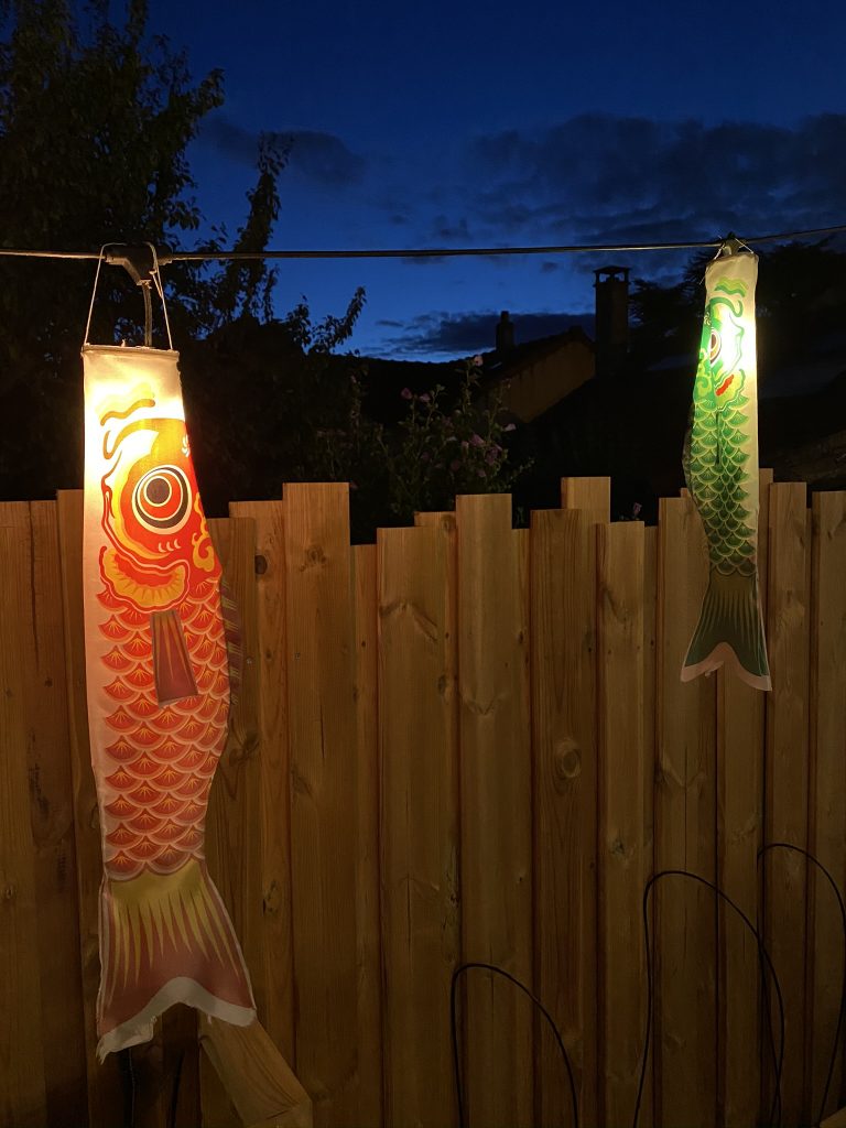 Construire une terrasse en bois tout seul 63 poisson japonais manche à air