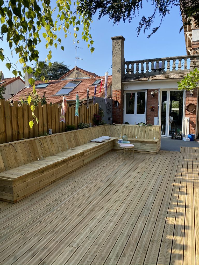 construire une terrasse en bois