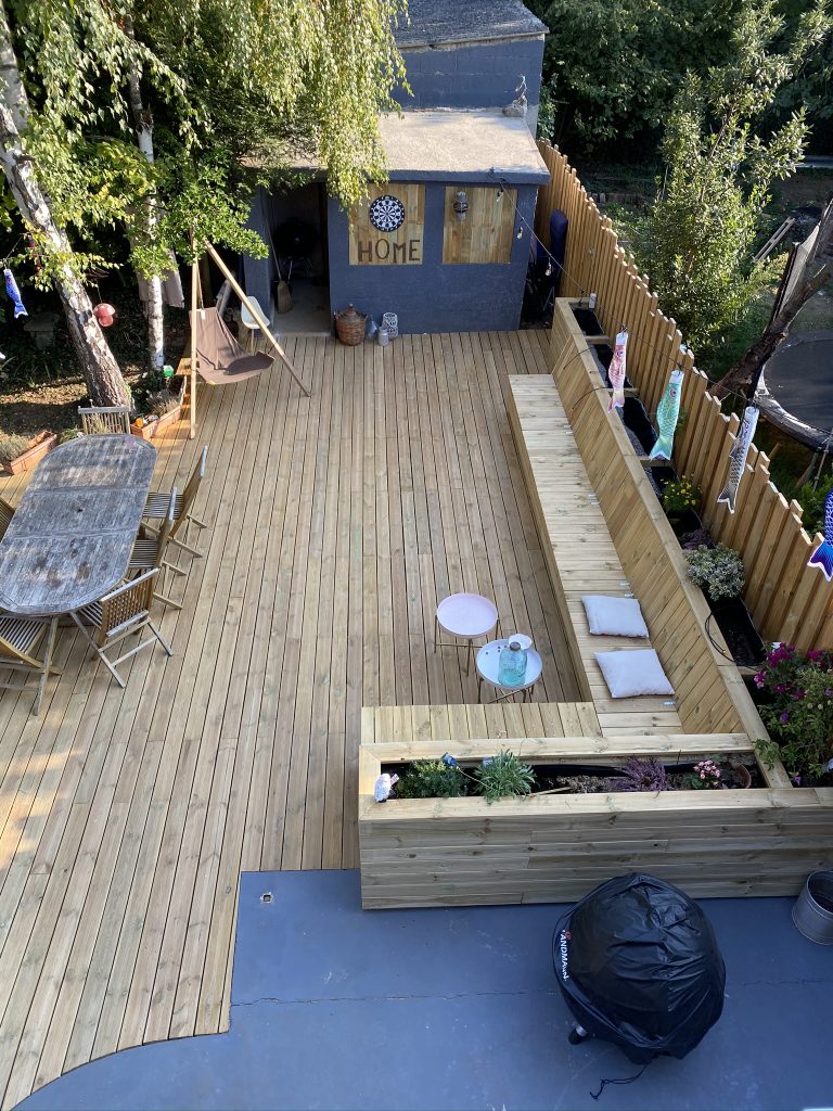 Construire une terrasse en bois tout seul 69 construire une terrasse en bois