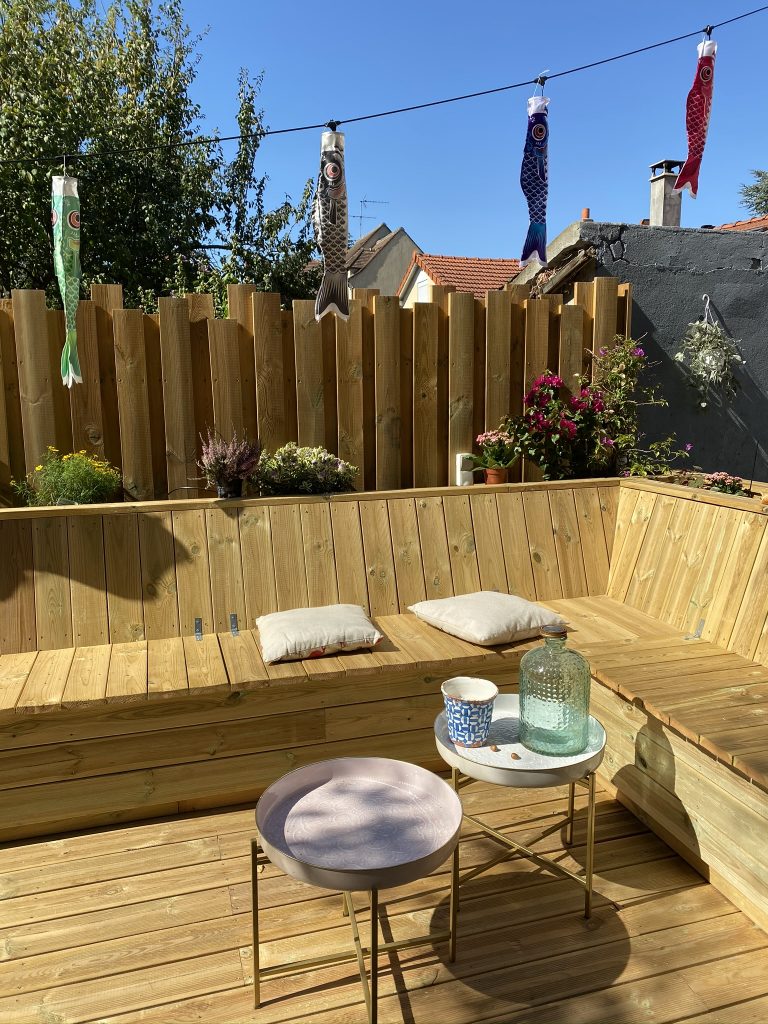 terrasse en bois maison