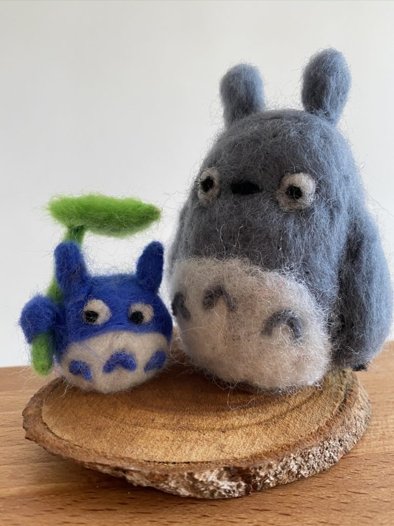 totoro laine cardée