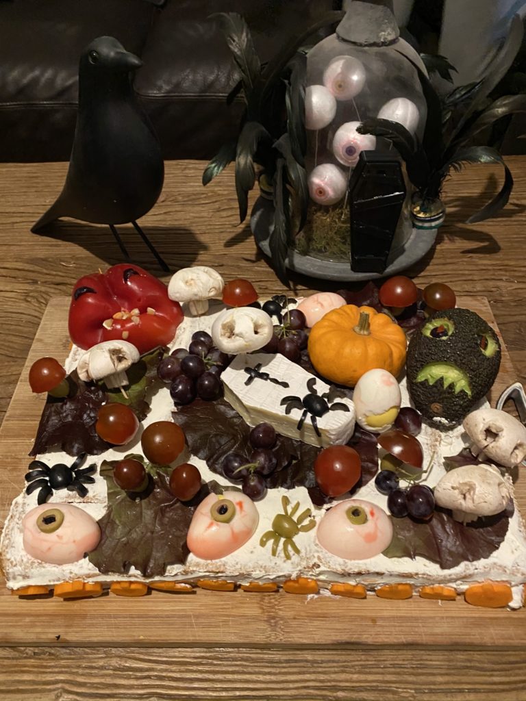 plateau apéro Halloween