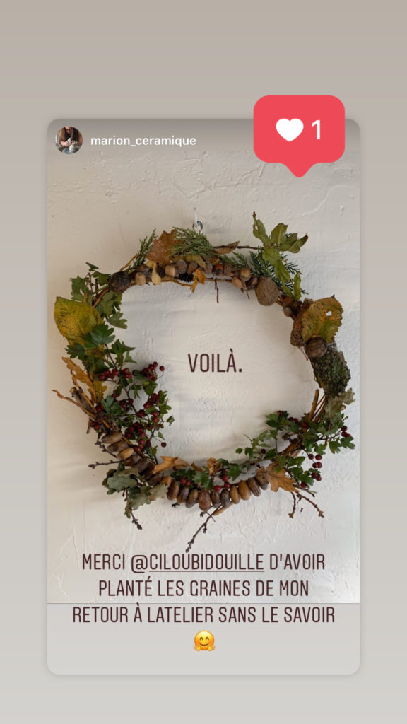 Bricolages d'Automne : couronnes et personnage végétal 27 0A4156E4 AA9C 46A4 8EFF CF5F01E4E82B