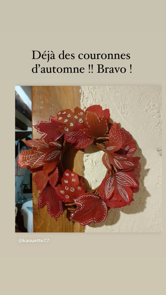 Bricolages d'Automne : couronnes et personnage végétal 26 573985CF 7DCC 4151 84CD FA1BB15710C2