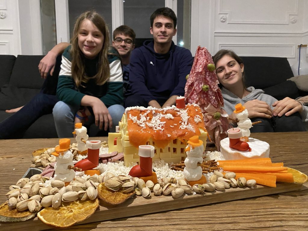 Idée de planche apéro de noël : un plateau festif et beau