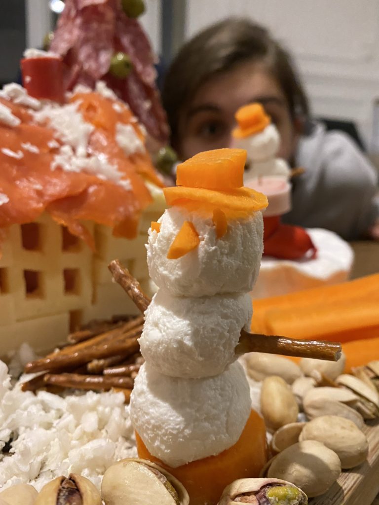 Idée de planche apéro de noël : un plateau festif et beau