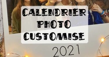 Calendrier photo customisé