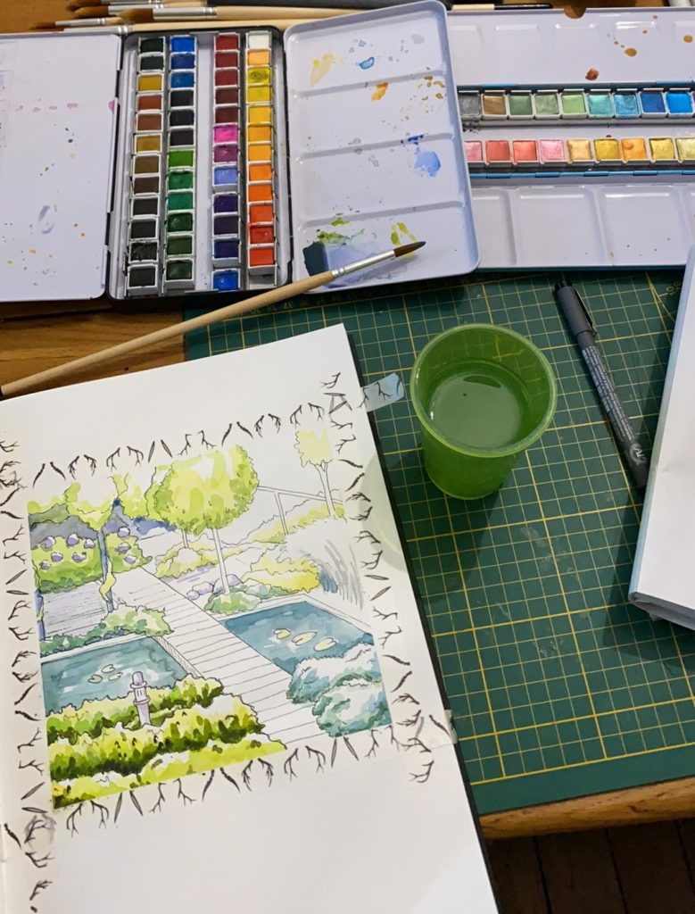 aquarelle pour débutant