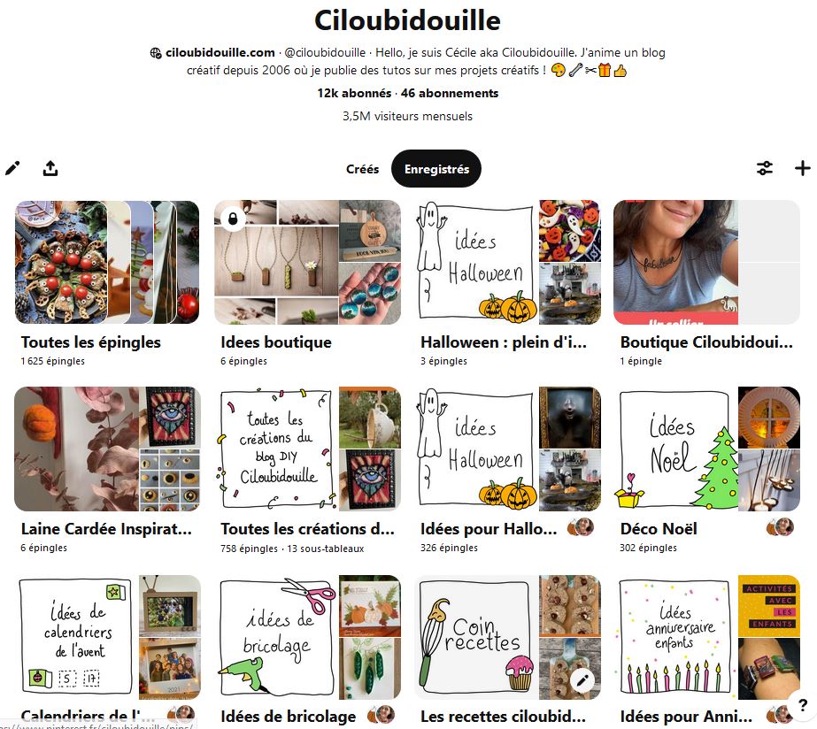 ciloubidouille pinterest