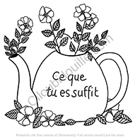 Illustrations inspirées 4 ce que tu es suffit lowres