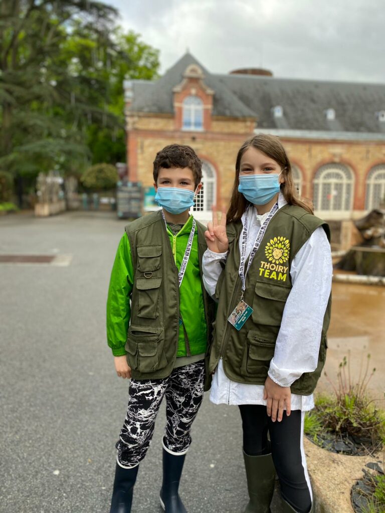 soigneur en herbe au zoo de thoiry