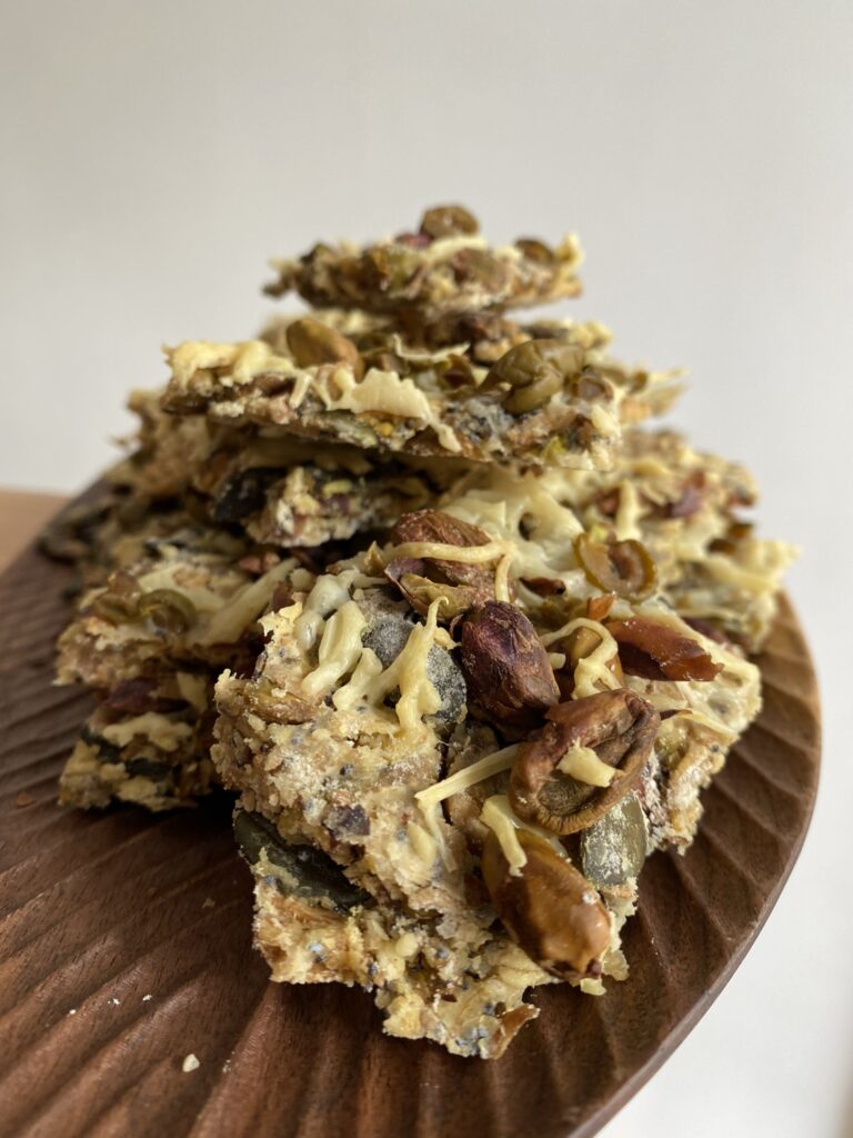 Crackers à la pistache et aux graines de courge 9 recette de cracker à la pistache